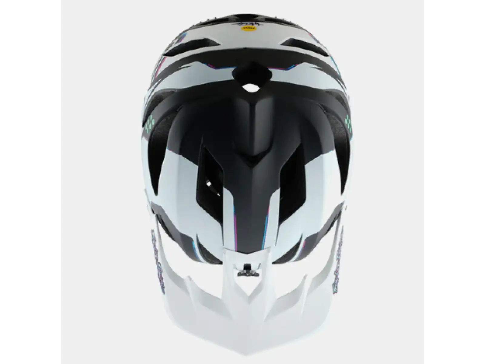 Troy Lee Designs Stage kask Trooper White