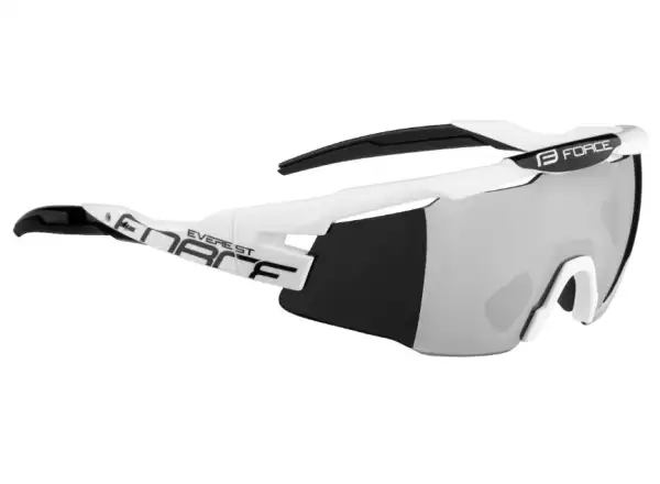 Force Everest okulary biała/czarna/czarna szkła