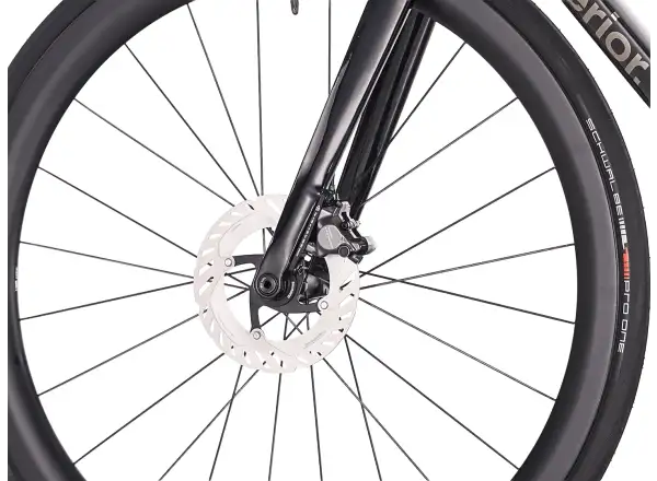Superior RR 9.8 rower szosowy Gloss Chrome Silver/Black Metallic