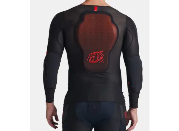 Troy Lee Designs Stage Ghost D3O Solid ochranna kamizelka z długim rękawem Black