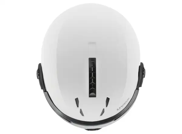 Uvex Instinct Visor kask narciarski white/black matt