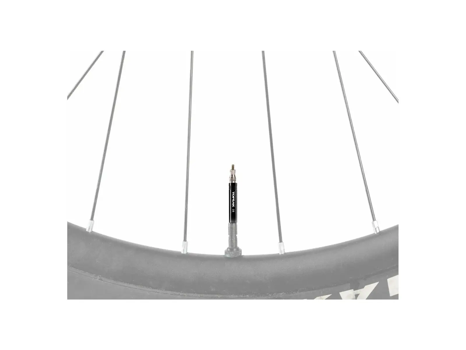 Topeak Valve Extender 28 mm przedłużenie wentyla czarna