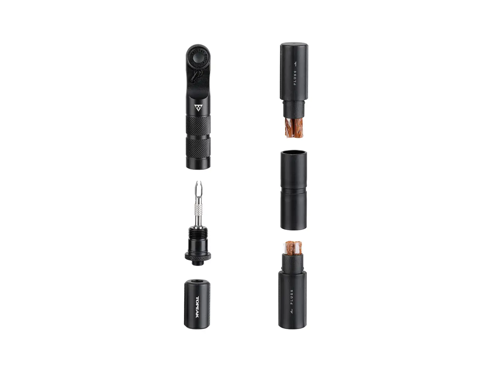 Topeak Ratchet'n Roll Elite zestaw narzędzi z grzechotką 15 funkcji czarna