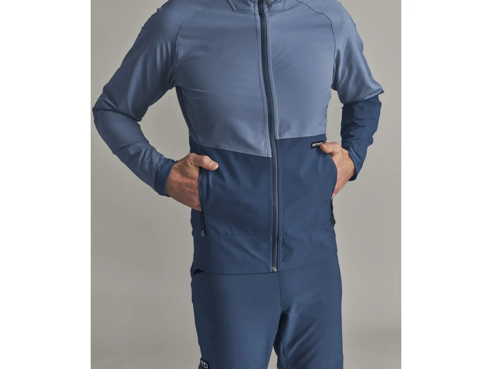 Ortovox Venet Softshell Hooded Jacket męska kurtka softshellowa z kapturem Light Nunatak