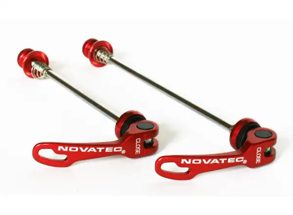 Novatec QR249 F+R zestaw zacisków Red