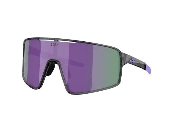Bliz P001s okulary przeciwsłoneczne Crystal Black/Grey Purple Multi