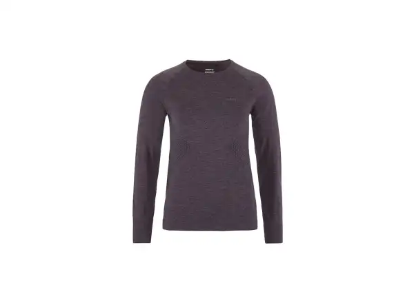 Craft Core Dry Active Comfort damska koszulka długi rękaw fioletowa