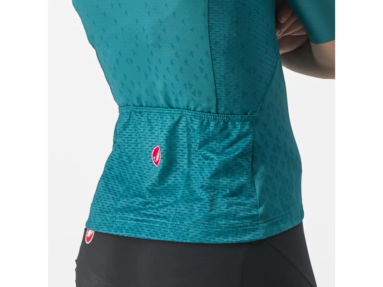 Castelli Pezzi damski koszula z krótkim rękawem Quetzal Green