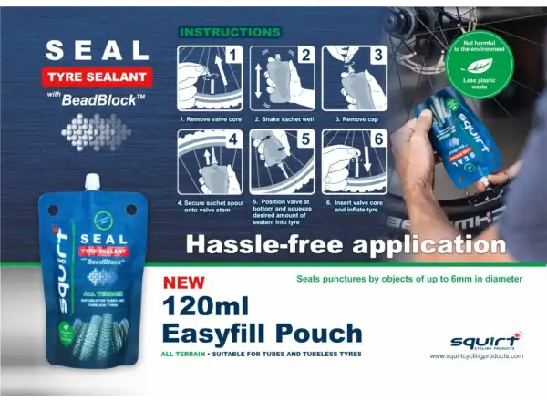 Squirt seal uszczelniacz bezdętkowy 120 ml