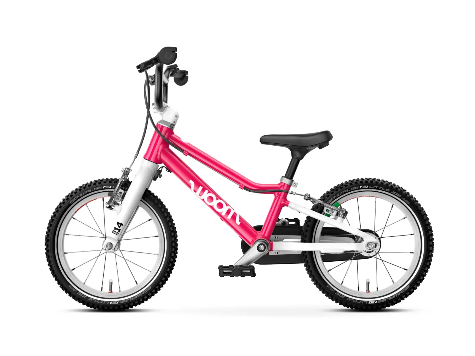 Woom GO 2 rowerek dziecięcy 14" Hot Pink