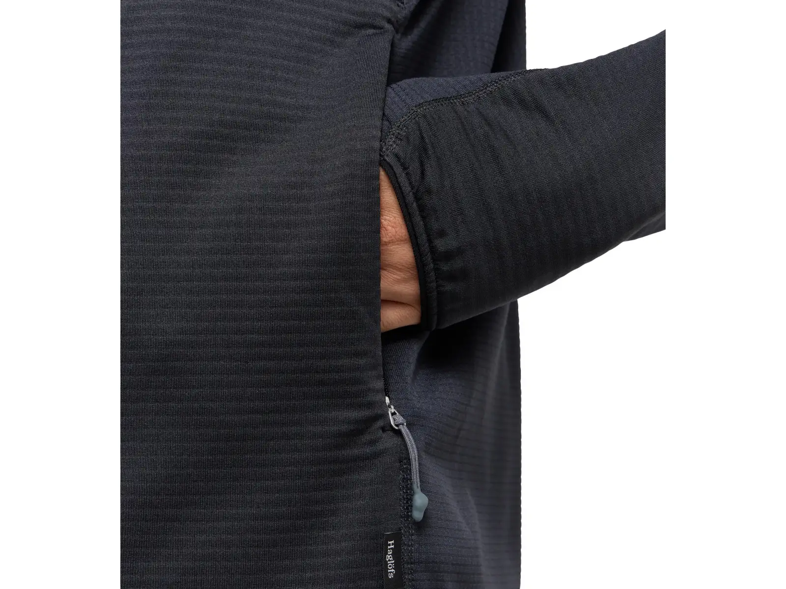 Haglöfs L.I.M Mid Multi Hood męska bluza True Black