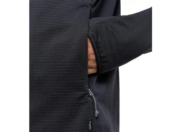 Haglöfs L.I.M Mid Multi Hood męska bluza True Black