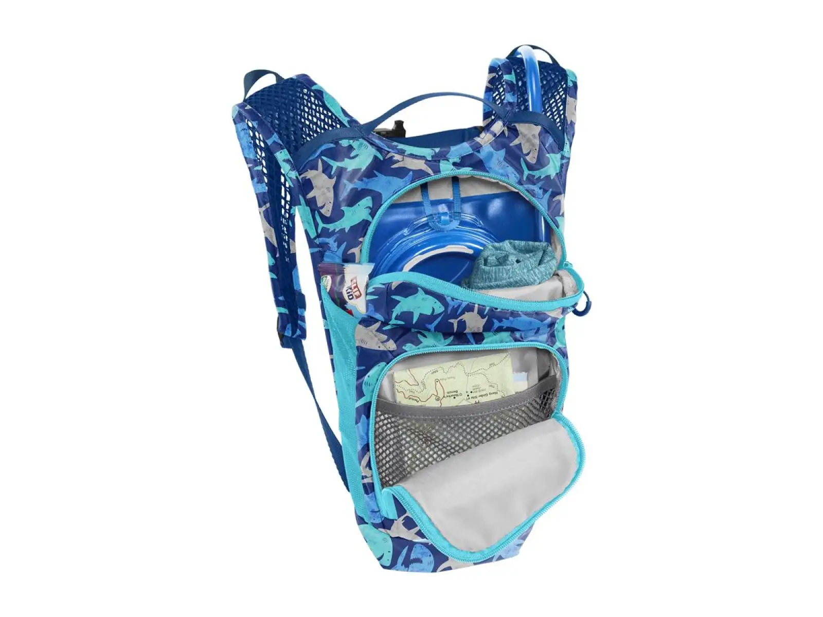 Camelbak Mini Mule dziecięcy plecak 5 l + rezervoar 1,5 l Sharks