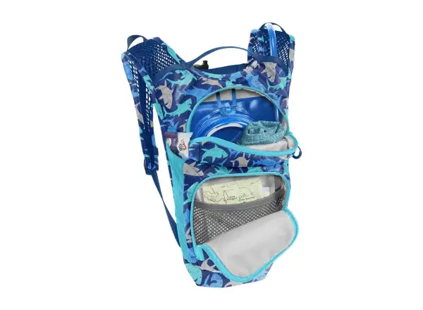 Camelbak Mini Mule dziecięcy plecak 5 l + rezervoar 1,5 l Sharks