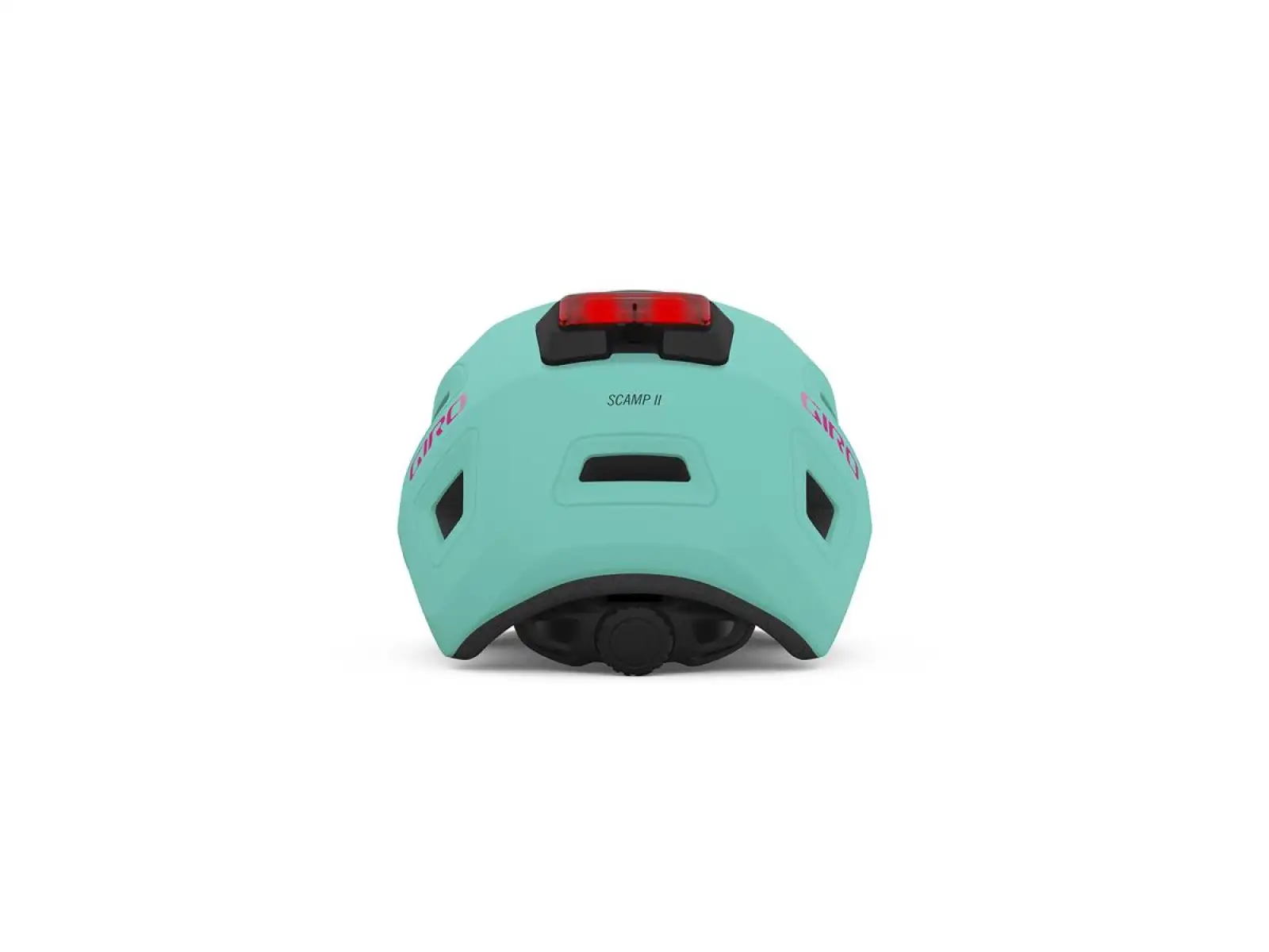 GIRO Scamp II LED dziecięcy kask Mat Screaming Teal
