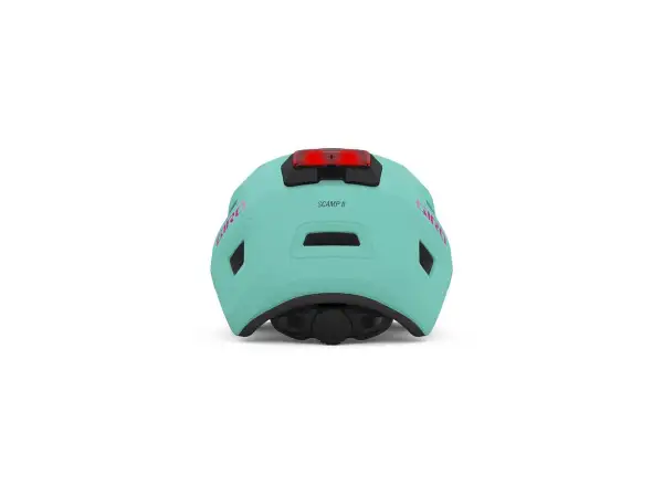 GIRO Scamp II LED dziecięcy kask Mat Screaming Teal