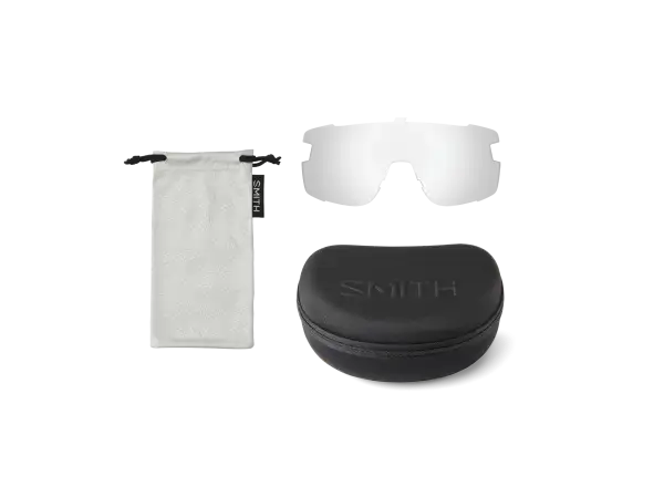 Smith Wildcat okulary rowerowe Matte Black/ChromaPop Photochromic Clear To Gray