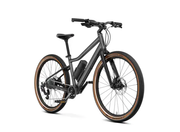 Woom Explore e 5 dziecięcy rower elektryczny Graphite Grey