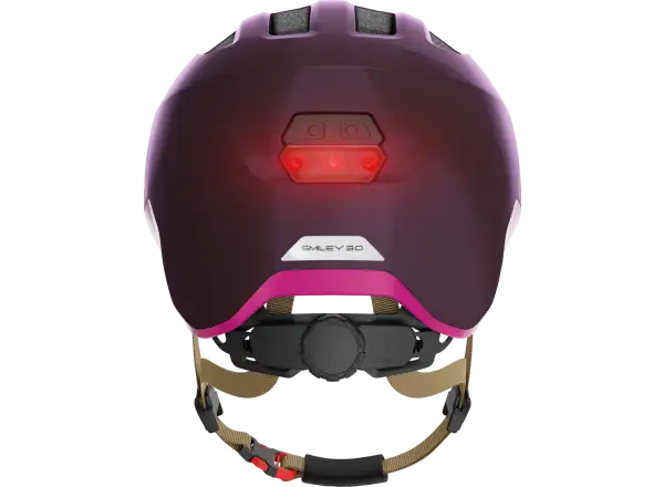 Abus Smiley 3.0 ACE LED kask dziecięcy Royal Purple