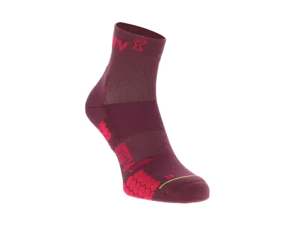 Inov-8 Trailfly średniej wysokości skarpety teal/purple