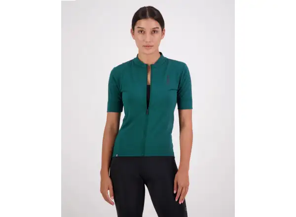 Mons Royale Roam Cargo Merino Shift damski dres krótki rękaw Evergreen