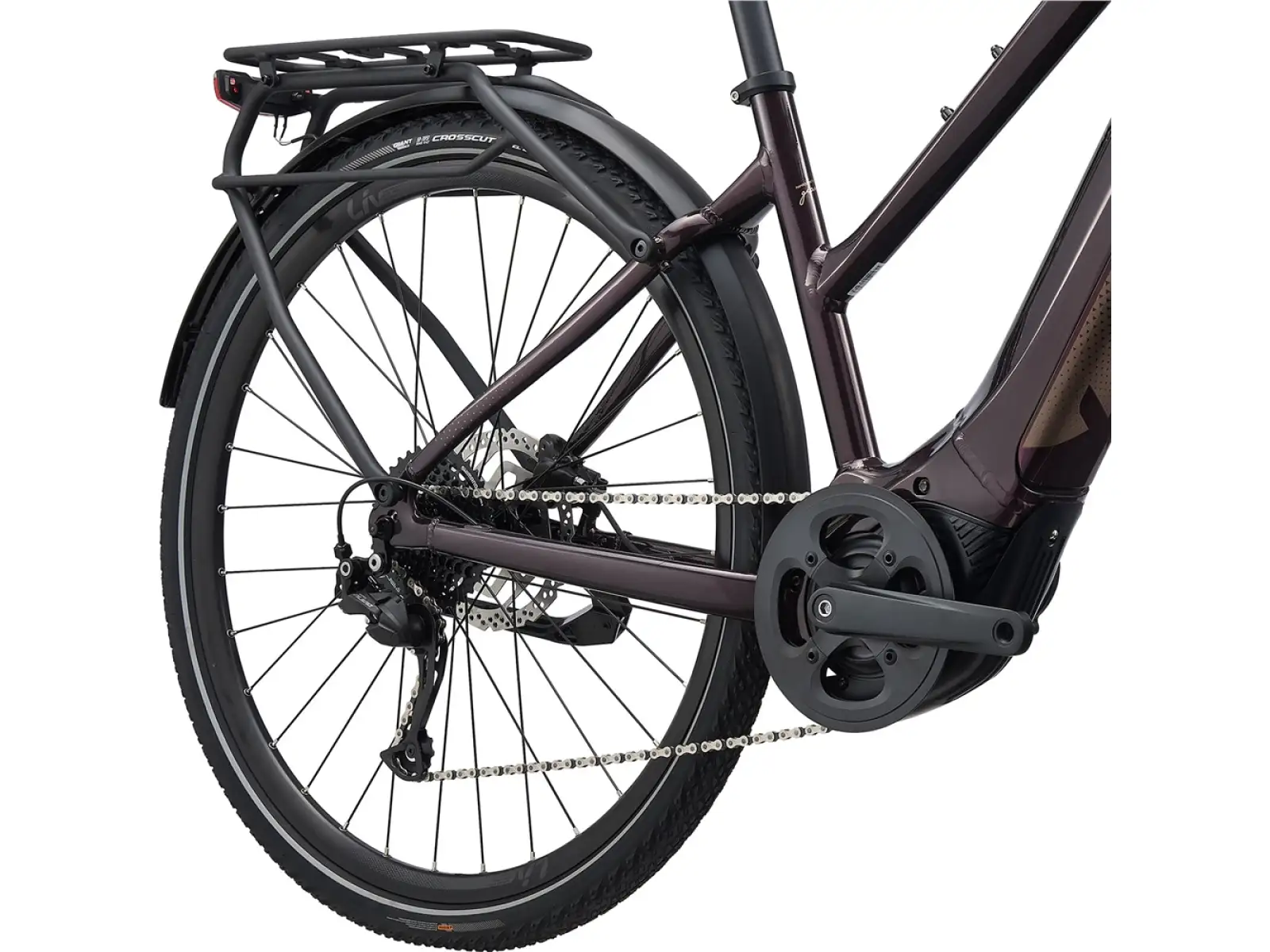 Liv Amiti E+2 rower elektryczny trekkingowy rosewood