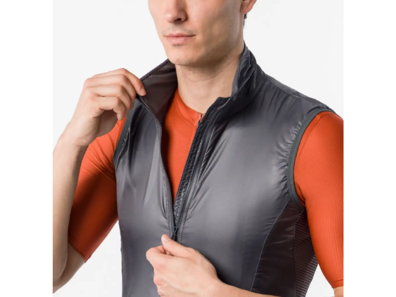 Castelli Aria 2 męska kamizelka Dark Gray