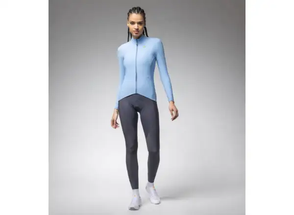 Alé R-EV1 Warm Race 2.0 damski ocieplany dres długi rękaw Sky Blue