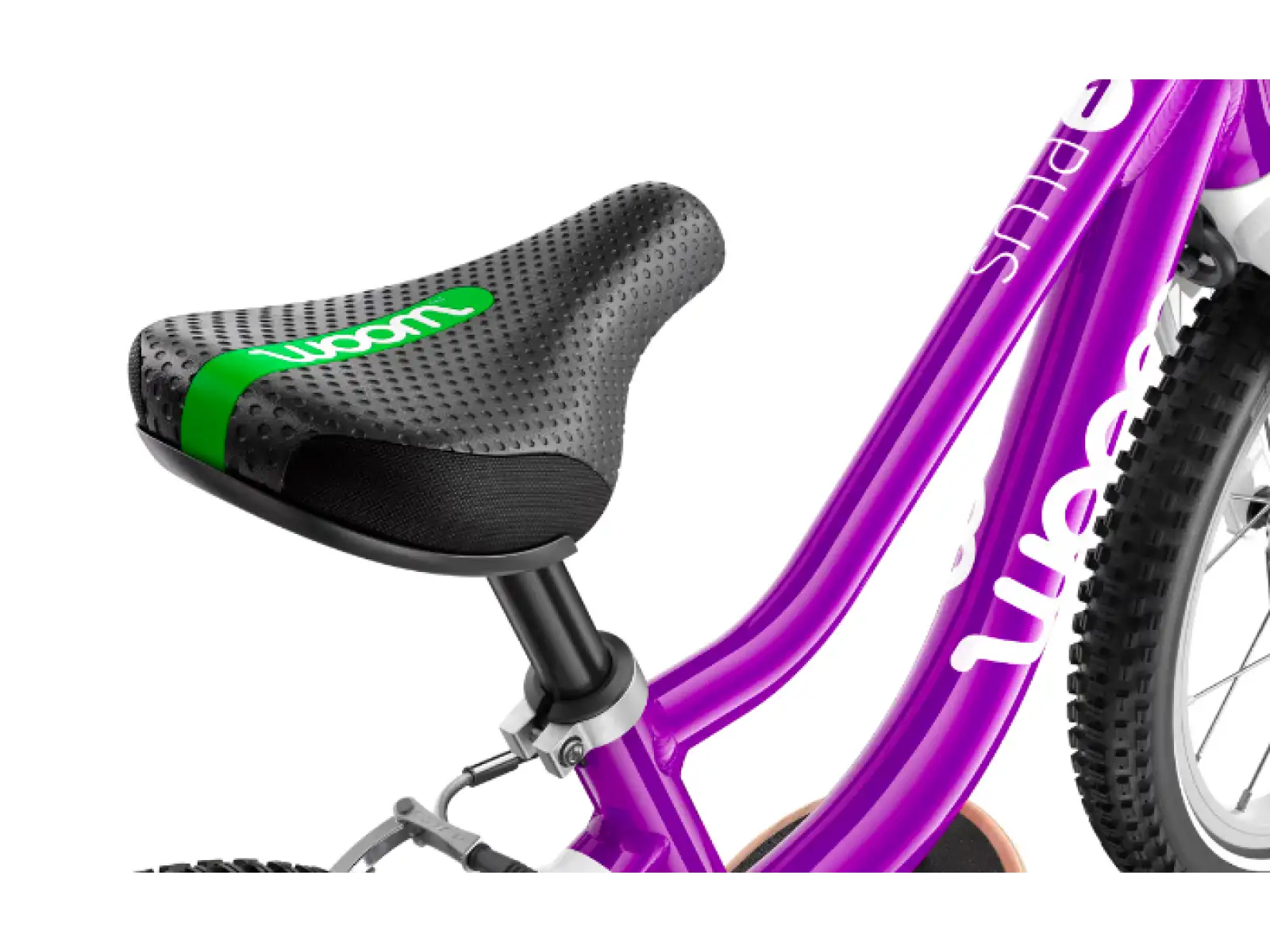 Woom 1 Plus rowerek biegowy dziecięcy 14" Purple Haze
