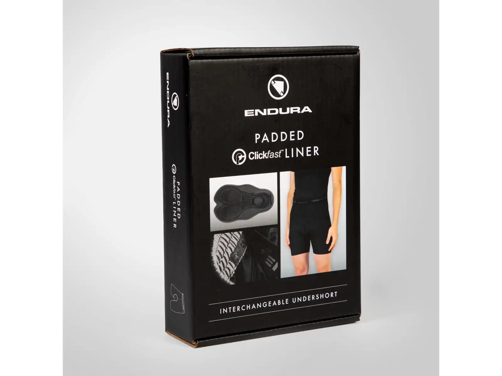 Endura Padded ClickFast męskie wewnętrzne szorty z wkładką black
