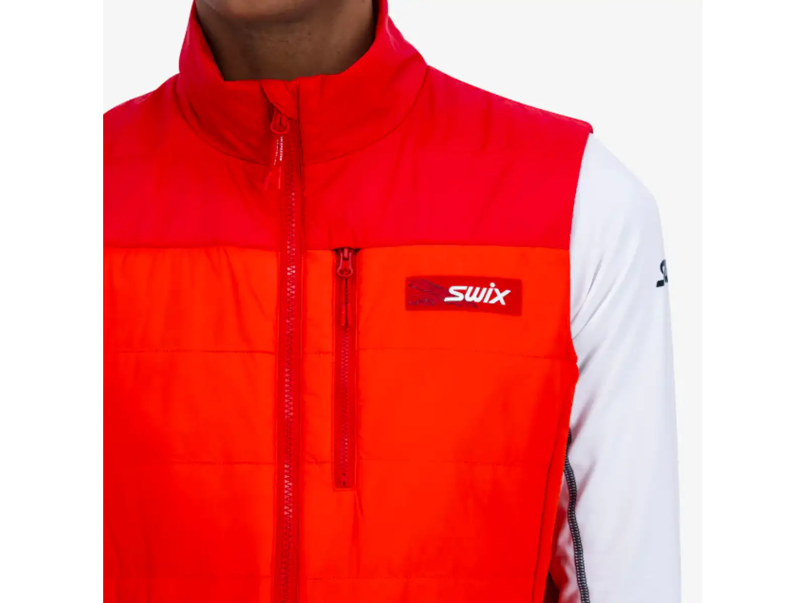 Swix Surmount Primaloft męska kamizelka Fiery Red