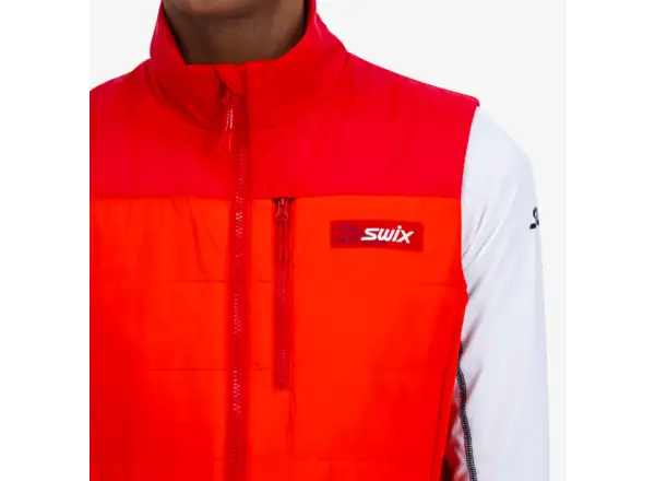 Swix Surmount Primaloft męska kamizelka Fiery Red