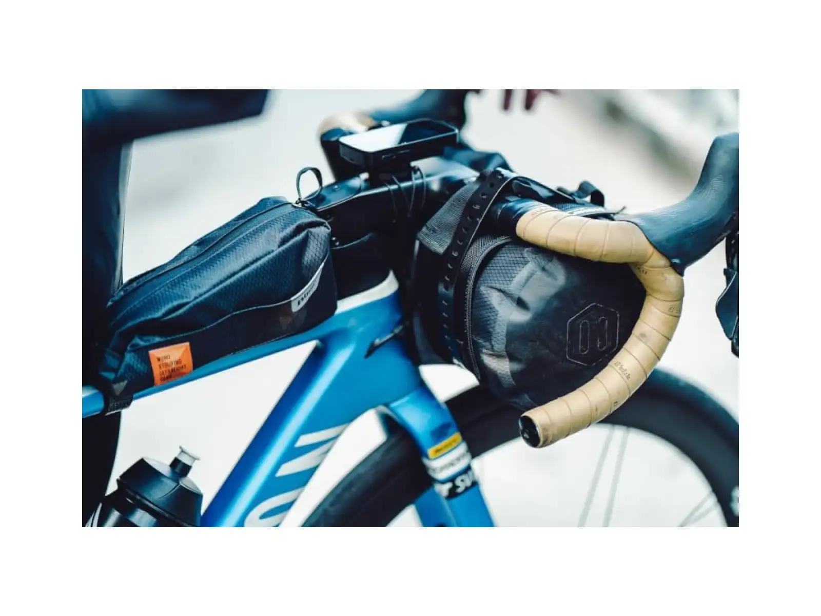 Woho X-Touring Top-Tube torba na ramę 850 ml Cyber-Camo Diamond černá