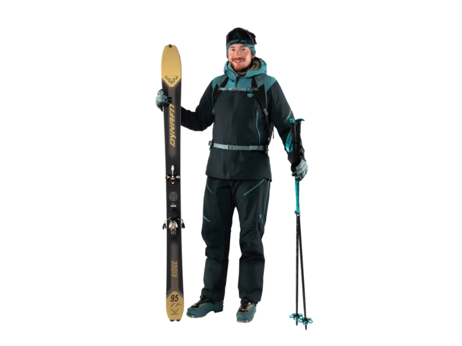 Dynafit Ridge Gore-Tex męskie spodnie Blueberry/Storm Blue
