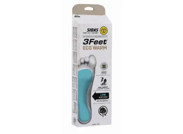 Sidas 3Feet Eco Warm Low wkładki do butów