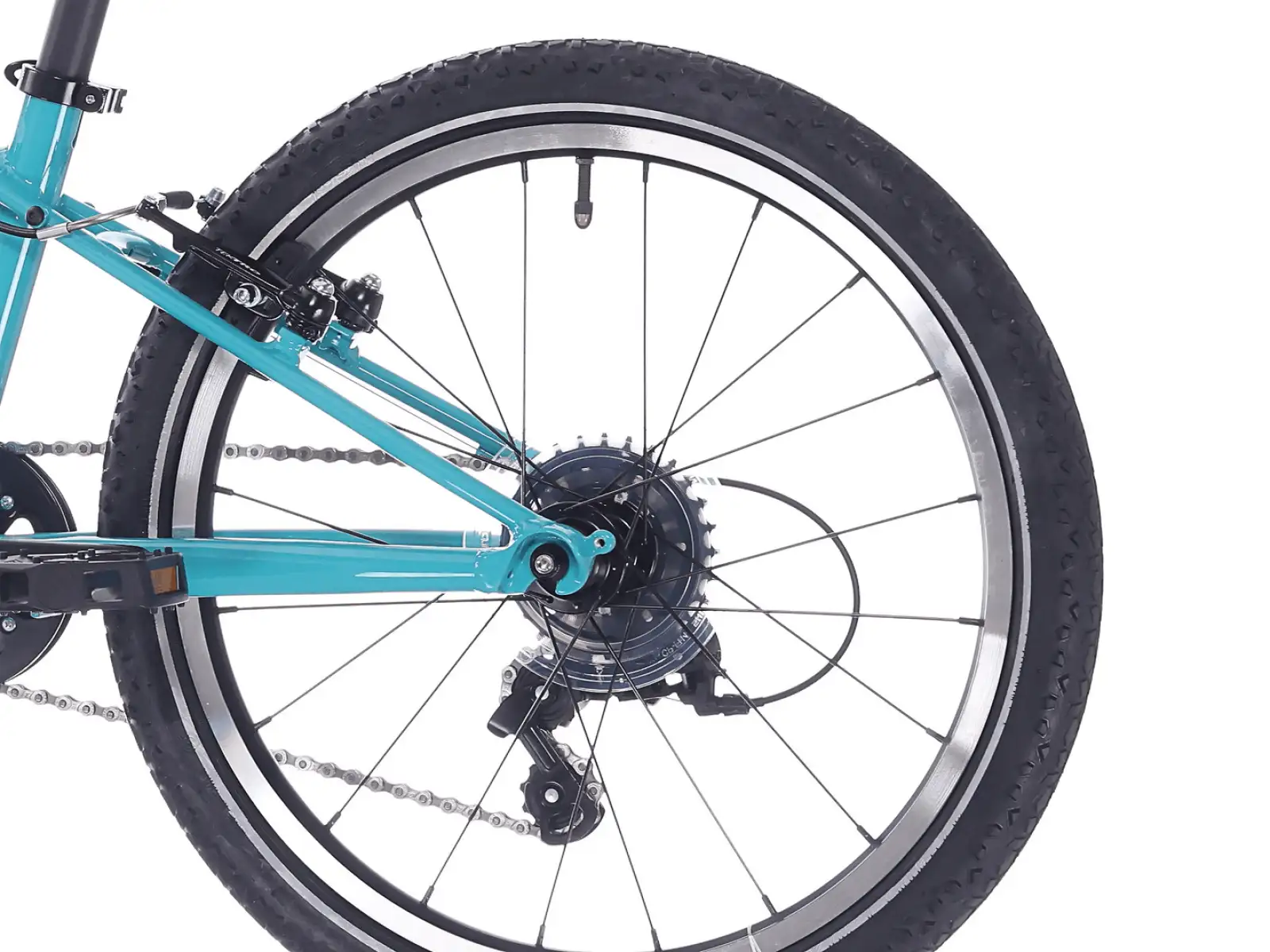 Rock Machine Thunder Jr. 20 VB rower dziecięcy Jade Blue