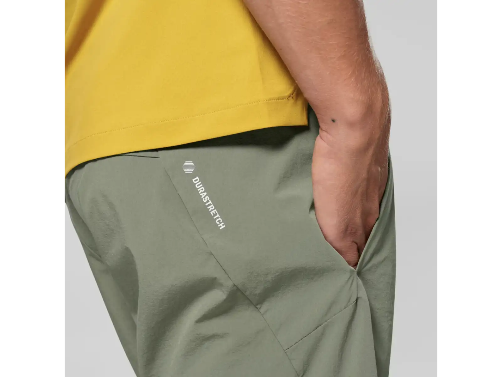 Salewa Pedroc Durastretch Light męskie spodenki Faded Green