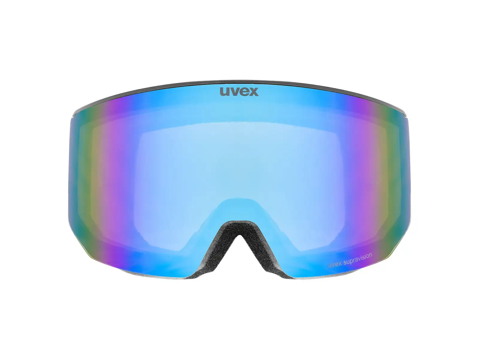 Uvex Lace Attract FM gogle narciarskie black matt/ice - green