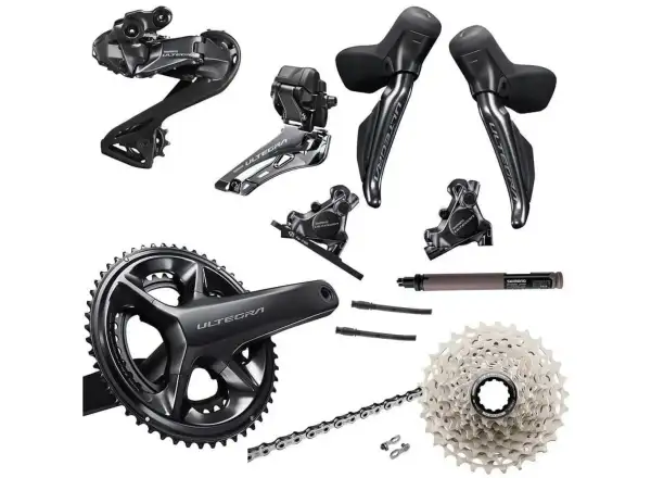Shimano Ultegra Di2 R8170 kompletny zestaw - korby 50/34z, 175 mm, kaseta 11-34 zęby