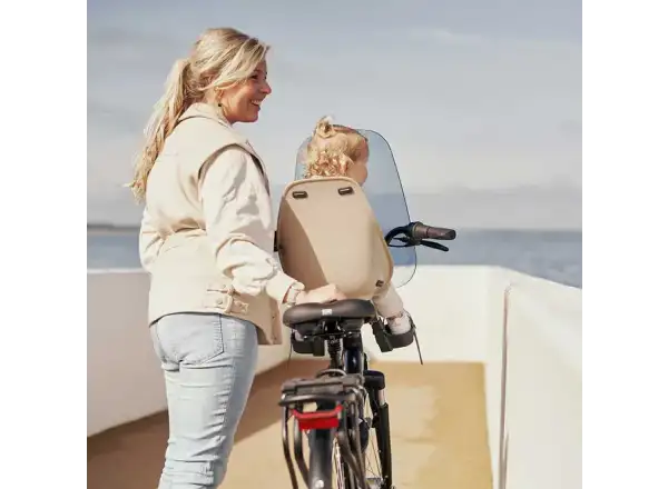 Urban Iki Ta-ke przedni fotelik z adapterem MTB/ATB Inaho Beige/Bincho Black