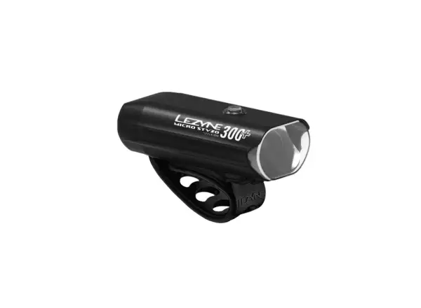 Lezyne Micro StVZO 300+ przednie światło Front Satin black