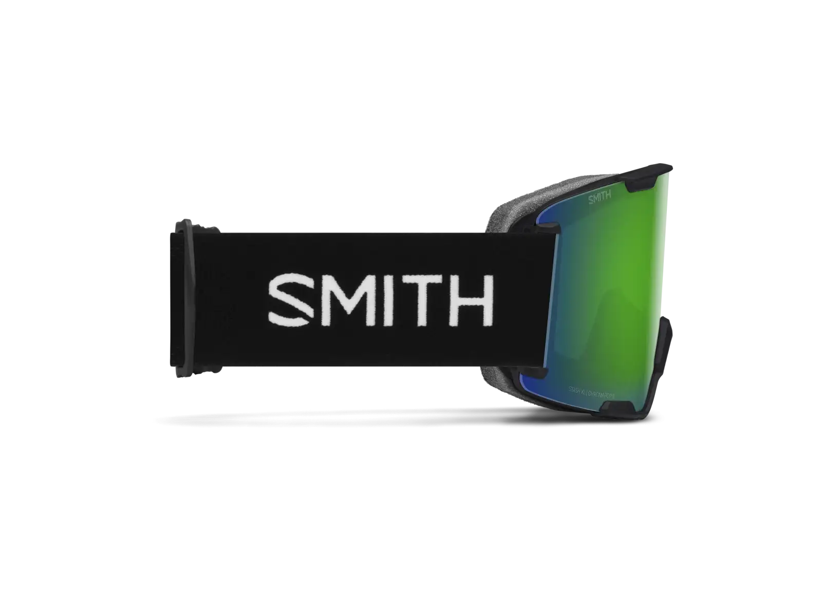 Smith Stash XL gogle narciarskie Black / ChromaPop Sun Green Mirror (2 szyby)