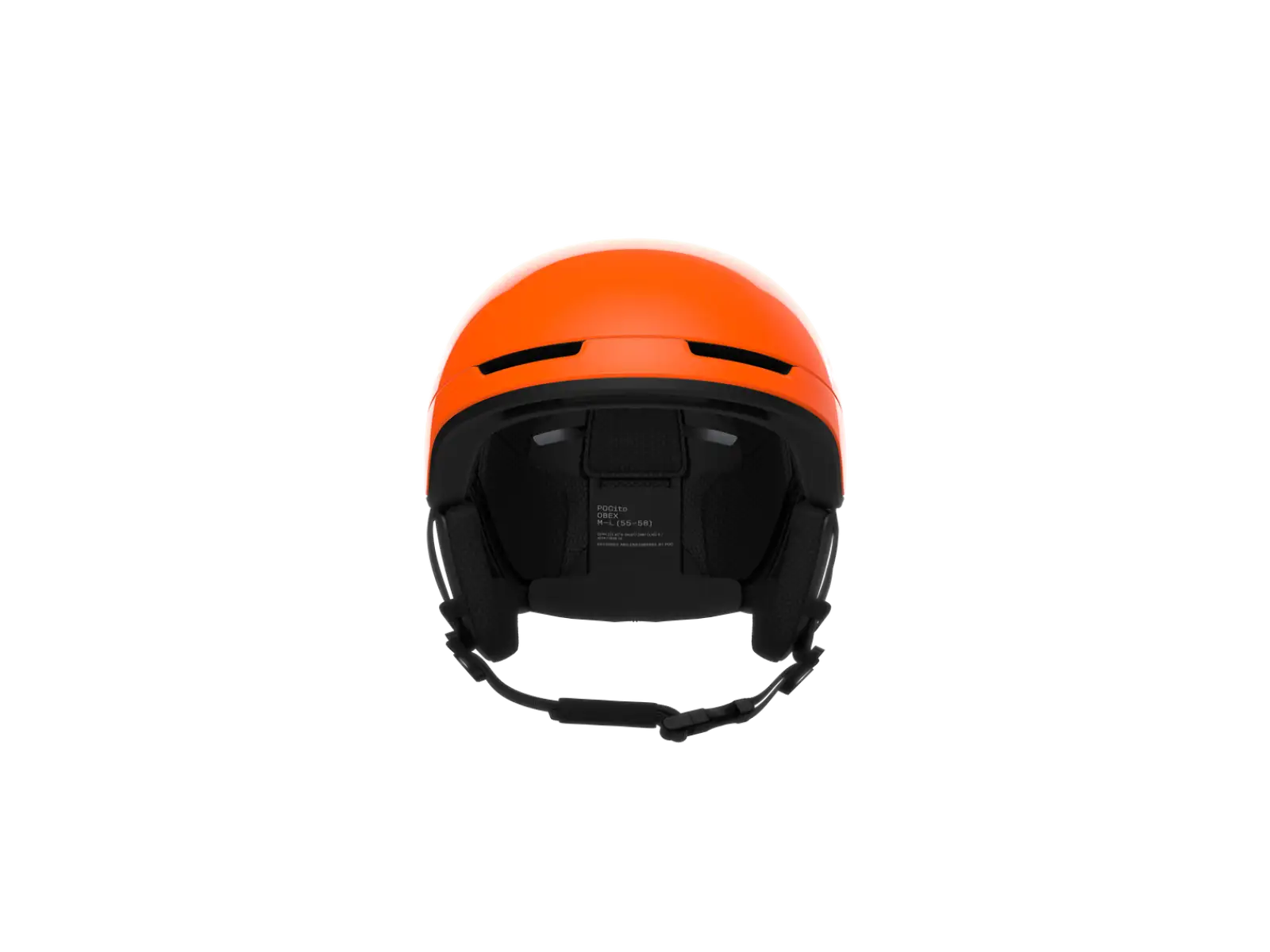 POC POCito Obex dziecięcy kask narciarski Fluorescent Orange