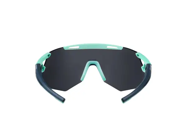 Force Arcade okulary rowerowe Mint-stormy Blue/czarne lustrzane szkła