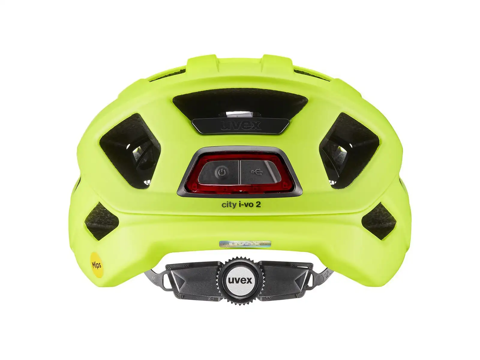 Uvex City I-vo 2 Mips kask Neon Yellow Matt