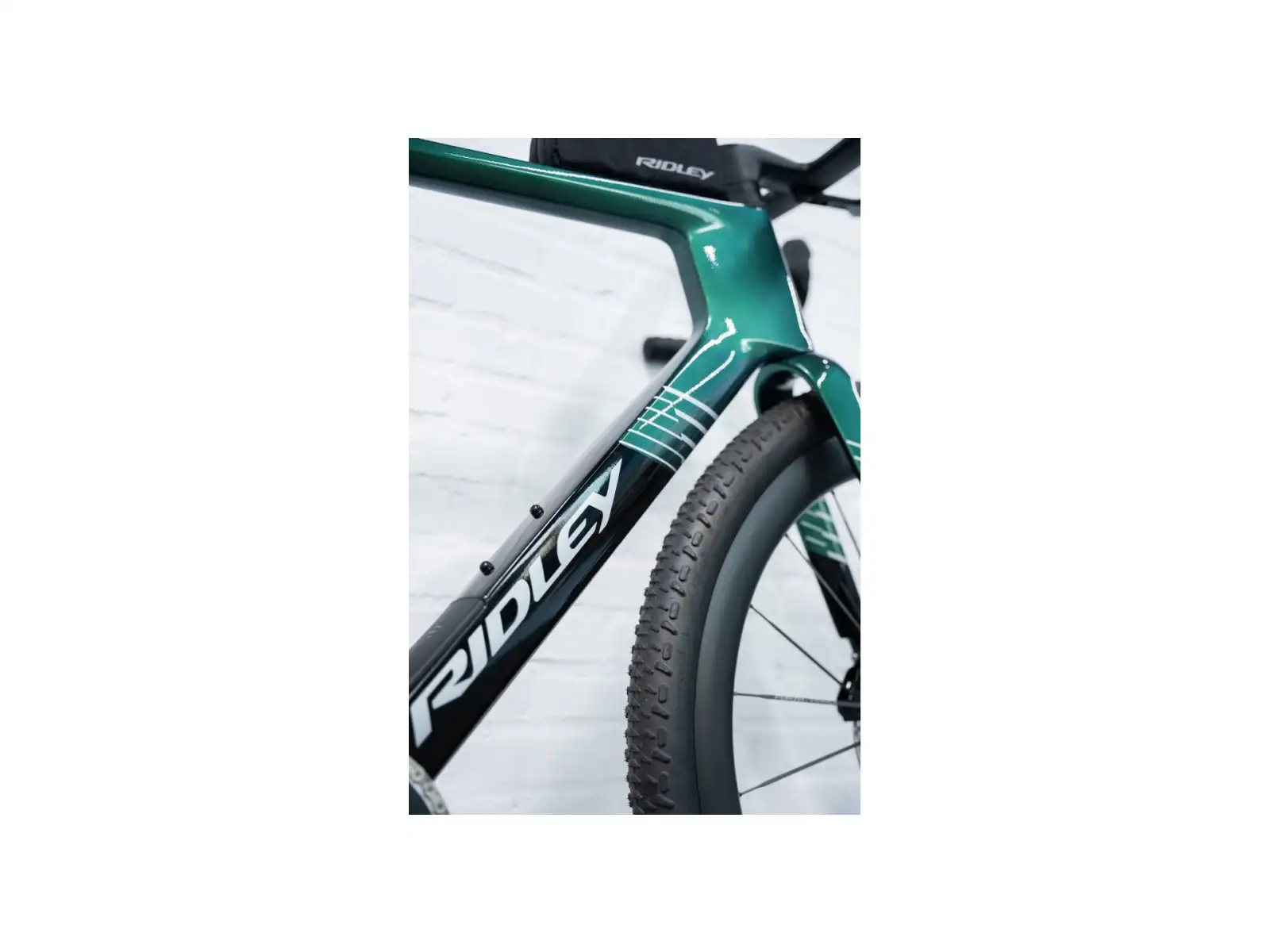 Ridley KANZO Fast 2.0 Force XPLR rower gravel Stellar Green/UD Carbon/Silver
