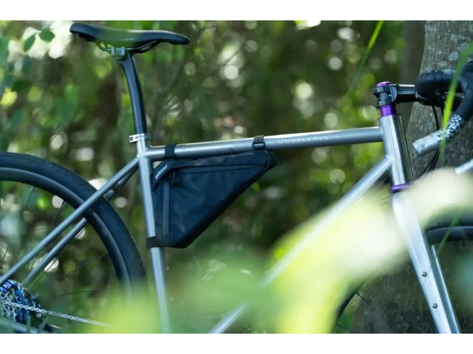 Woho X-Touring Tri Frame Bag 1,22 l torba ramowa Diamond CyberCam Black