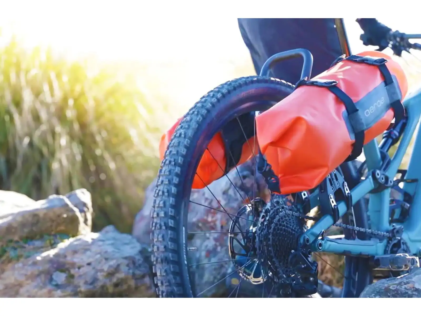 Aeroe Spider Rear Cradle przedni uchwyt na kierownicę czarna