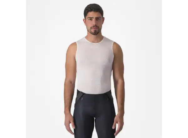 Castelli Pro Mesh 2.0 koszulka funkcyjna bez rękawów White