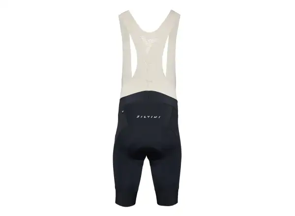 Silvini Suelo Bib męskie spodenki z szelkami Black/Cream